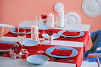 Red 3-Ply Disposable Lunch Napkins, 125 Count – Paper Cocktail & Party Napkins for Weddings, Birthdays, Bars & Events, EU Made
