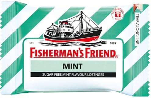 Fisherman's Friend Mint Flavour Lozenges 25G (Pack of 12)
