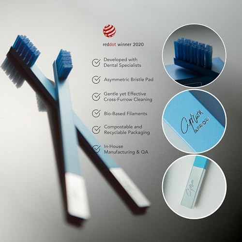 Peaceful Sky Silver Soft Premium Toothbrush