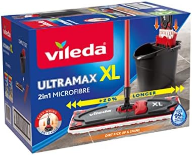 Vileda Ultramax XL Universal Complete Set, red Black