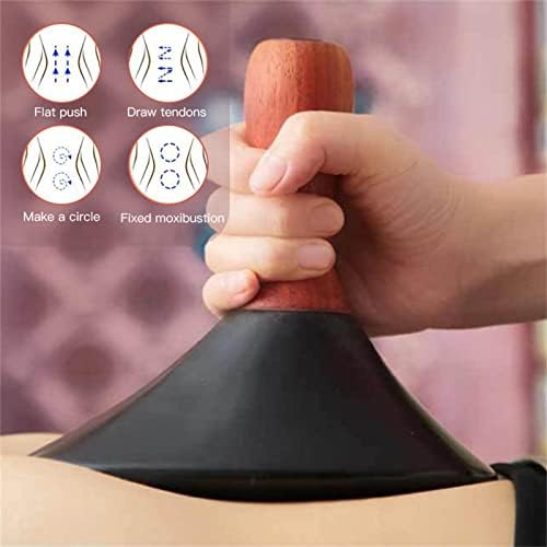 Electric Hot Stone Massager, Gua Sha Massager for Full Body Available, 7-Speed Hot Compress, Comfortable Grip, for Massage Home SPA Relaxation