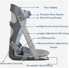 Plantar Fasciitis Night Splint Leg Support Brace Adjustable Night Splint Comfortable and Adjustable with Padding Fits Right or Left Foot,S,L