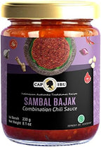 Sambal Bajak (Bajak Chili Sauce Hot) - 9.17oz (Pack of 1)
