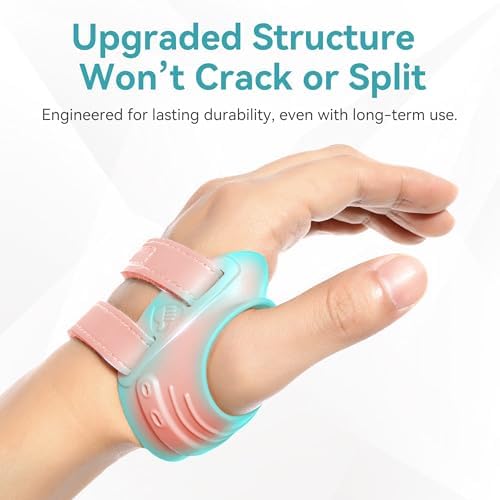 FORTEMOTUS CMC Thumb Brace, Upgrade Thumb Splint for CMC Joint Pain Relief and Support, Osteoarthritis, Tendonitis, Arthritis, CMC Joint Thumb Arthritis Brace: for Women Men(Pink, Left Hand, Medium)
