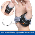 CMC Joint Thumb Stabilizer Brace for Osteoarthritis, Arthritis Pain Injury Relief Support, Spica Splint for Women and Men (Left Hand, Large,8 7/8″- 10 7/8″)