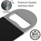 Bartender Bottle Openers, Beer Bottle Openers, Speed Openers 3 Pack by Premium Cold One. Professional Grade: Rubber Coated, Stainless Steel. Large, 7 inch