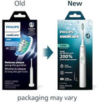 Philips Sonicare 2100 Series Electric Toothbrush - Sonic Toothbrush with Advanced Sonic Technology, Two Intensity Settings, Smartimer & Quadpacer, White, Model HX3661/04