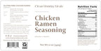 Clean Monday Meals Chicken Ramen Seasoning Mix – Gluten Free, Dairy Free, Soy Free & Non-GMO – Flavor Booster for Noodles, Broths, Stir-Fries & Meal Prep – Two-Pack, 23.4 oz Total