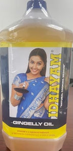 Idhayam Sesame/Gingelly Oil 5ltrs (170 Fl.Oz.)