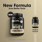 Optimum Nutrition Gold Standard 100% Whey Protein Powder, Naturally Flavored Chocolate, 27 Servings (Packaging May Vary)