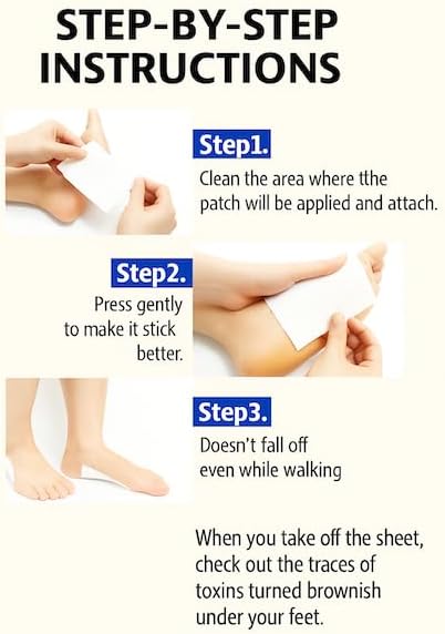 [Pack of 2] Foot Cooling Acupressure Patch – 4 Sheets | Refreshing Foot Sheet with Pressure Nodes 휴족시간 (2)