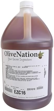 OliveNation French Vanilla Flavoring Extract, Deep Rich Flavoring for Baked Goods, Cakes, Frosting, Fillings, PG Free, Non-GMO, Gluten Free, Kosher, Vegan - 16 ounces