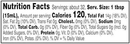 Orville Redenbacher's Popping & Topping Buttery Flavored Oil, 16 Fluid Ounce (Pack of 2)