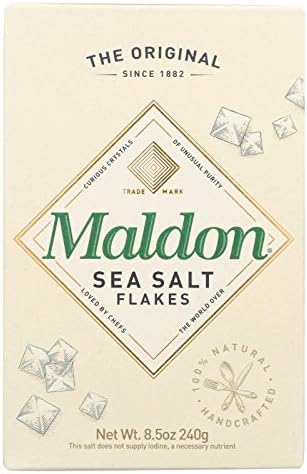Maldon Flakes - Sea Salt - Case of 12 - 8.5 oz.