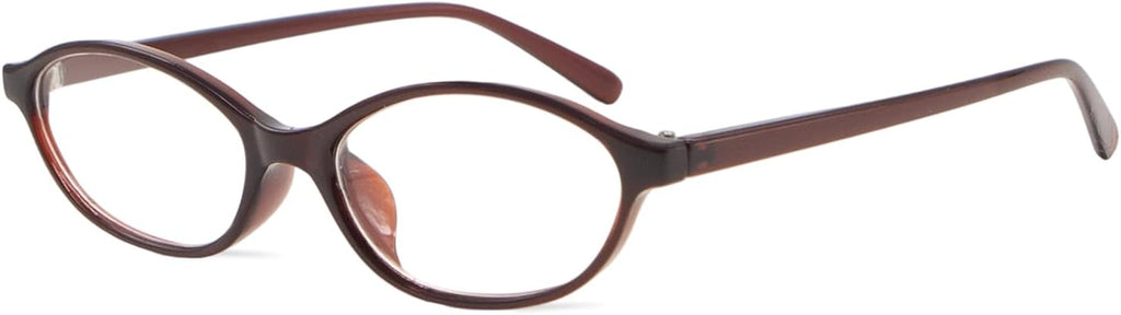YAMEIZE Blue Light Blocking Glasses Women Men Retro Oval Small Blue Light Glasses Anti Eye Fatigue for Computer Reading