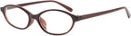 YAMEIZE Blue Light Blocking Glasses Women Men Retro Oval Small Blue Light Glasses Anti Eye Fatigue for Computer Reading