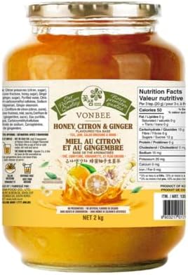 VONBEE HONEY CITRON & GINGER TEA 4.4 Lb