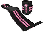 Women Wrist Wraps with Thumb Loops - 12" Professional Grade - Wrist Support Brace and Compression for Cross Training, Weight Lifting, Powerlifting, Strength Training