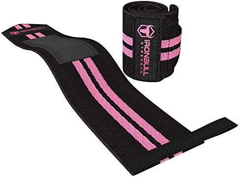 Women Wrist Wraps with Thumb Loops - 12" Professional Grade - Wrist Support Brace and Compression for Cross Training, Weight Lifting, Powerlifting, Strength Training