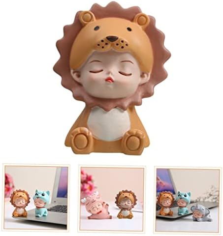 Chic Resin Cake Decoration Boys and Girls Cake Ornaments Birthday for Dessert Ornament