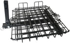 Rear Basket for Mobility Scooter, Large Folding Heavy Duty Metal Basket (Only Works with Scooters & Power Chairs Equipped with 1" x 1" Hitch Receiver)