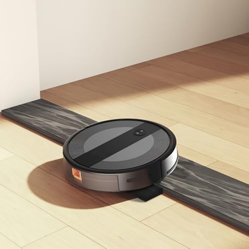 Didiseaon Sweeping Robot Ramp Indoor Entry Threshold Mat Rubber Slope Ramp for Home Robot Vacuum Hill Climbing Accessory
