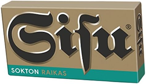 4 Boxes x 36g of Leaf Sisu Raikas Sokton - Original - Finnish - Sugar Free - Salmiak - Licorice - Pastilles - Lozenges - Drops - Dragees - Candies - Sweets