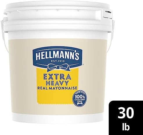 Hellmann's Extra Heavy Mayo Pail 4 Gallons, 512-Ounce