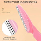 6 Pcs Eyebrow Razor for Women and Men, Facial Hair Remover, Dermaplaning Tool for Face, Precision Eyebrow Shaper, Multipurpose Exfoliating Trimmer with Safety Cover