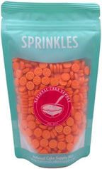 NCS Orange Slice Shaped Edible Sprinkles – Cupcake & Cake Decorations, 8 oz