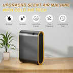 Wankeer Smart Scent Air Machine for Home, 1500 Sq. Ft Hotel Collection Diffuser with Cold Air Tech, Whole House Fragrance & Low Noise, Bluetooth Scent Air Diffuser for Home, Hotel, Office, Spa(Black)
