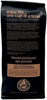 Mexican Chiapas Coffee Beans (12oz), Fair Trade, Medium Roast, Good As Gold Coffee Roasters