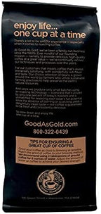 Mexican Chiapas Coffee Beans (12oz), Fair Trade, Medium Roast, Good As Gold Coffee Roasters