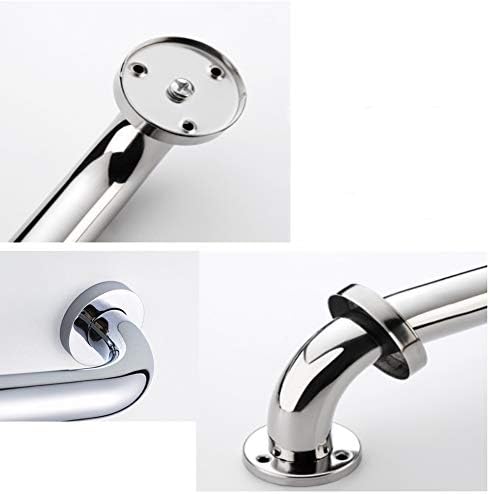 Bathroom Grab Bar Stainless Steel Bath Grab Shower Safety Handle Towel Holder Door Handle for Kids Elderly Disabled Injured Bathroom Safety Aid 12 inch / 300 mm