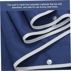 FRCOLOR Bibs bibs/bibs to feed a01 senior bib advanced clothing convenient mealtime bib aldult durable feeding