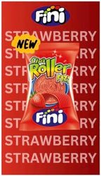 Fini Strawberry Rollers Extra Sour Candy (40 count)