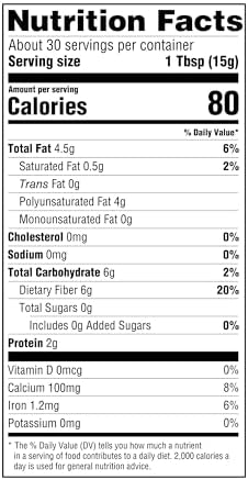 Amazon Grocery, Organic Chia Seeds, 16 Oz
