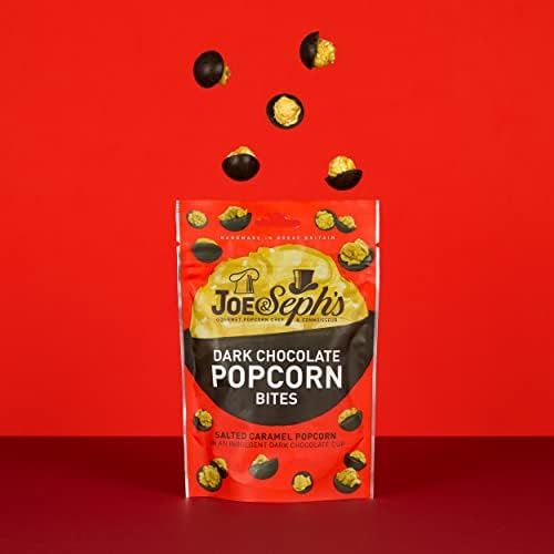 Joe & Seph's Dark Chocolate Popcorn Bites 63g
