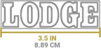 Lodge Rust Eraser, One Size, Black