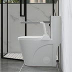 Toilet Safety Rails for Seniors,Height Adjustable Seat Handles, Space Saving, Sturdy Grab Support Rails, Suitable for Elderly, Disabled, Pregnant Women with Bars Arms Toilet Safety Frame