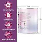 Black-berry Powder, Freeze Dried Blackberries Powder, Frozen Blackberries Powde r, 6.52OZ/185G No Sugar or Added, For Baking, Dressing, Smoothies, Beverages, Cereals, Yogurt