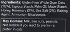 Nairn's Gluten Free Flatbread Crackers, Rosemary & Sea Salt, 5.29oz (Pack of 6)