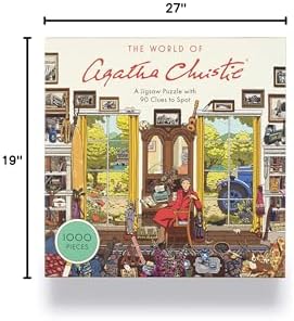 Laurence King The World of Agatha Christie 1000 Piece Puzzle
