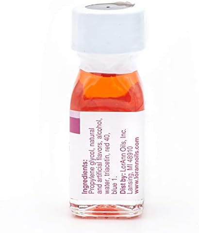 LorAnn Oils Super Strength Flavoring - Used For Candy Making, Flavoring Extracts, Baking, Hard Candy, and Flavor Oils - Bold, Natural Flavors 4X Stronger Than Extracts - Tutti Frutti, 0.125 fl oz