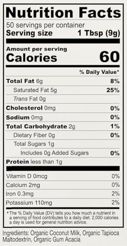 Anthony's Organic Coconut Milk Powder, 1 lb, Gluten Free, Vegan & Dairy Free, Creamer Alternative, Keto Friendly