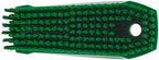 Vikan 64402 Brush,Nail,Stiff,PP/PBT,Green