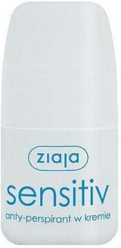 ZIAJA Creamy Anty-Perspirant, Roll-On Sensitive For Sensitive Skin 60ml