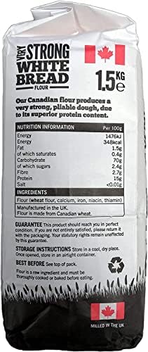 Marriage's Very Strong Canadian White Flour 1.5kg - Pack of 2