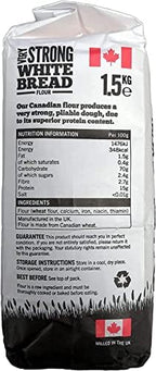 Marriage's Very Strong Canadian White Flour 1.5kg - Pack of 2