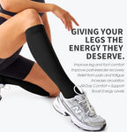 4 Pairs Compression Socks for Women and Men-Circulation Best Support Socks for Running,Athletic,Cycling